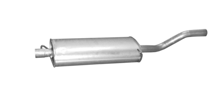 Mittelschalldämpfer Auspuff Mercedes Viano Vito Mixto Kasten Bus 3.0 120 122 CDI