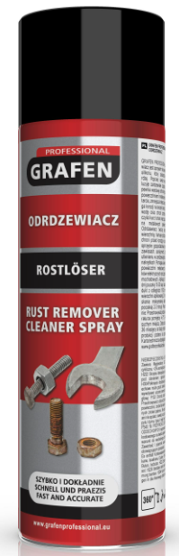 Grafen Rostlöser Rostentferner Rostumwandler Roststopp Rostlösung Spray 500ml