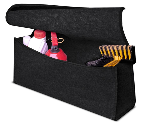 Kofferraumtasche Klett-Befestigung Staufach Filzstoff 55x25x15cm Klettverschluss