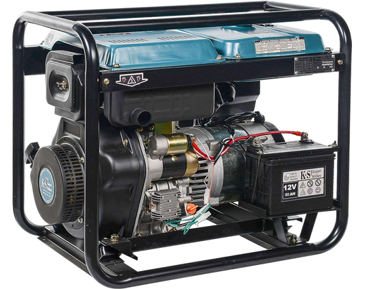 K&S Notstromaggregat 230V 400V Diesel Stromgenerator Notstromerzeuger 6.5kW ATS