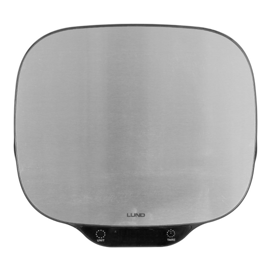 LUND Waage 5kg / 1g Küchenwaage Briefwaage Paketwaage Kochen Backen abwiegen LED