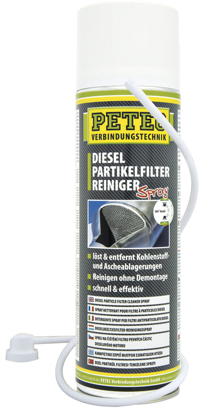 PETEC 400ml Dieselpartikelfilter Reiniger ohne Ausbau – Flex-Autoteile