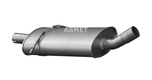 Asmet Auspuff mitte Mittelschalldämpfer Mitteltopf Mercedes A-Klasse W169 200CDI