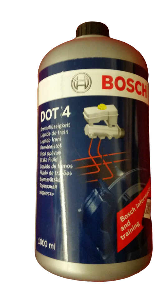 BOSCH Bremsflüssigkeit 1L DOT4 1987479107 VW BMW OPEL Audi Mercedes Seat Skoda