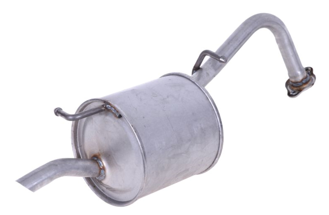 Final silencer Endpuff Exhaust Dampers for Toyota Yaris 1.0 VVT-I 06