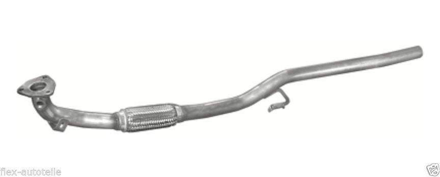 Auspuffrohr Flexrohr Flammrohr Abgasrohr Hosenrohr VW Polo 9N 1,2 Skoda Fabia