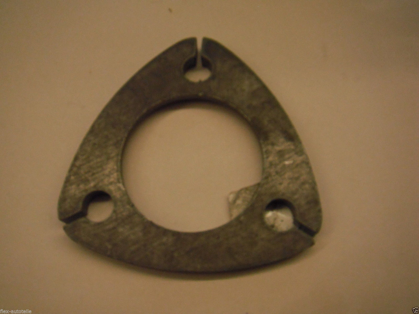 Exhaust connector muffe 3er flange plate plate cat adapter diameter 50mm VW Golf