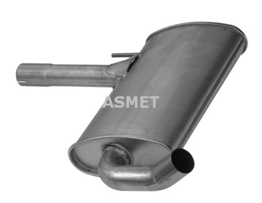 Asmet Auspuff mitte Mitteltopf Mittelschalldämpfer VW Passat 35i 1,6 1,8 2,0