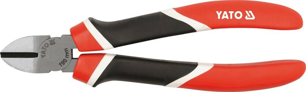 YATO YT-1947 Kabelschneider Seitenschneider 160 mm CrV 55 Drahtzange Cutter - Flex-Autoteile