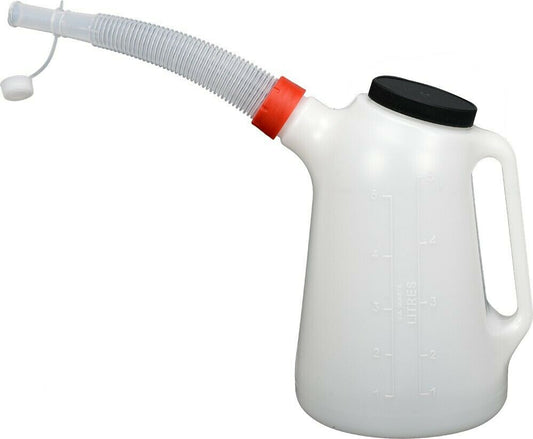 Yato YT-06985 Ölkanne 5 Liter Füllkanne Messkanne Ölfüllkanne Messbecher