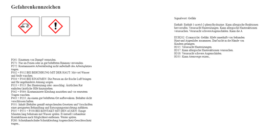 PETEC 93800 Spiegel Fest Special adhesive set 1G for rear views Interior mirror