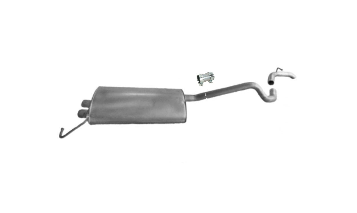 Exhaust rear muffler Mercedes M-Class ML 320 W163 98-02