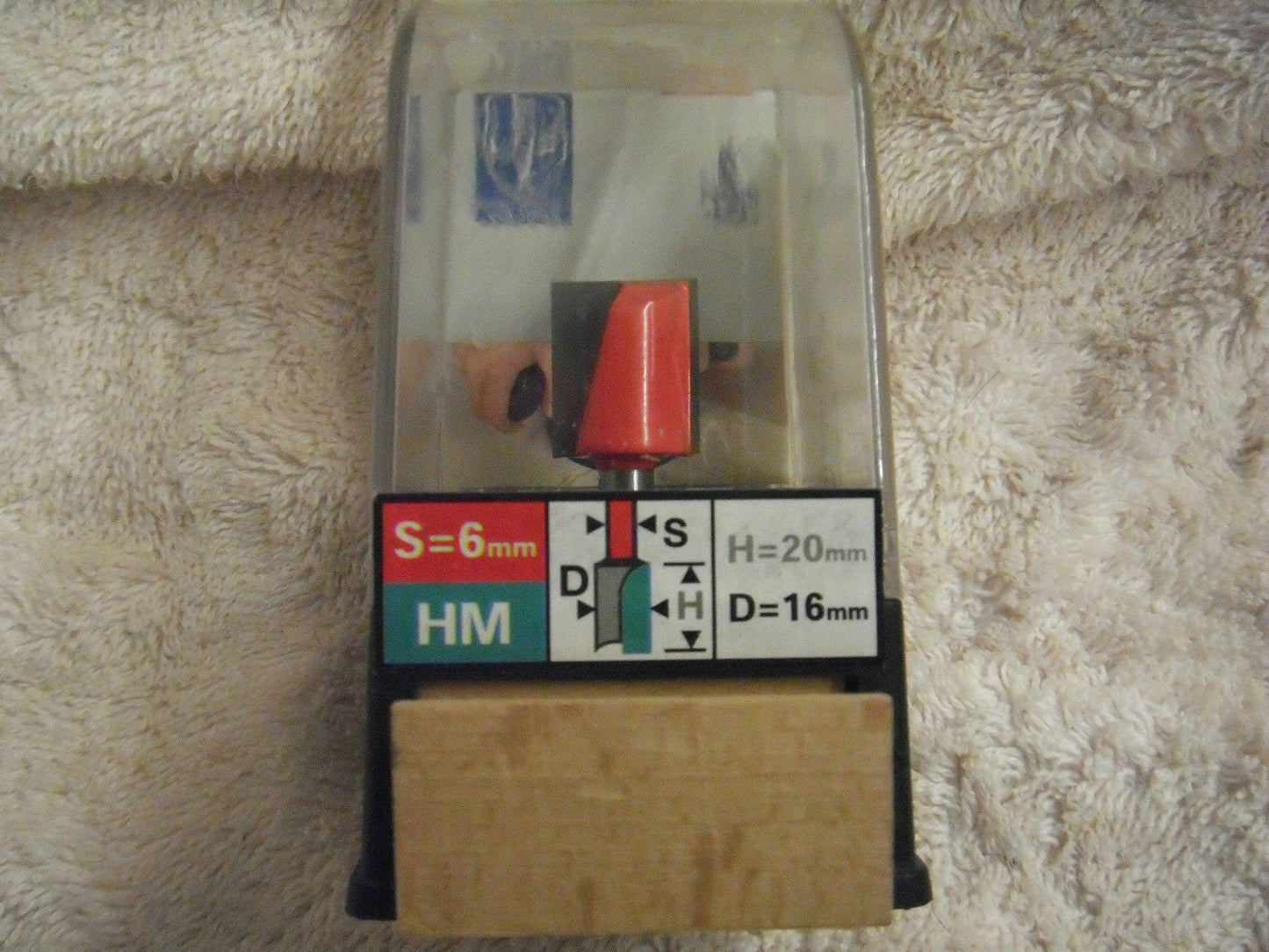 Lux Profi 105616 Holz Fräser Bohrnutenfräser Nutenfräser HM 16 x 20 x 6 mm - Flex-Autoteile