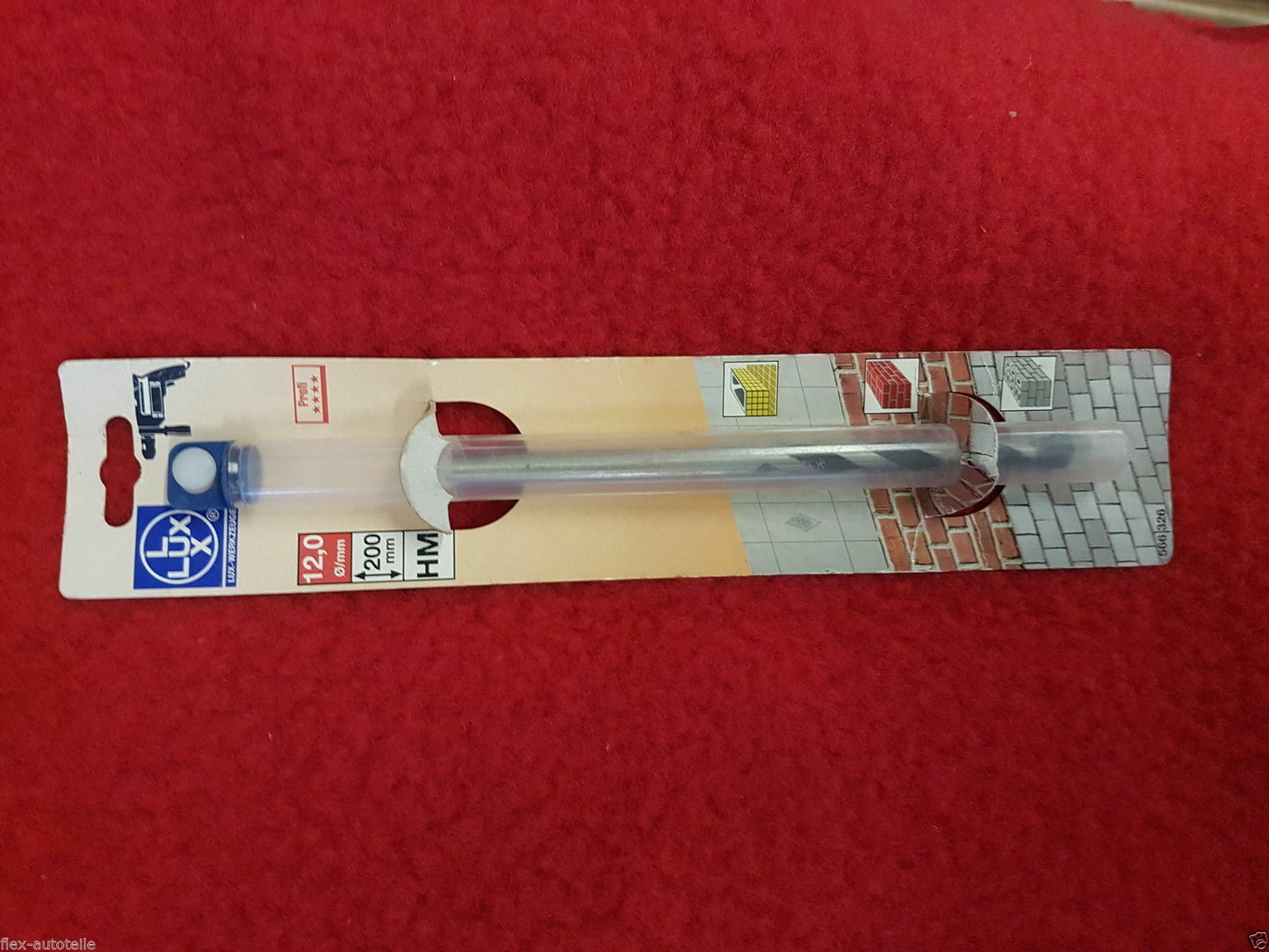 Lux Tools 566326 Steinbohrer Betonbohrer Schlagbohrer HM Bohrer Ø24 x 200mm - Flex-Autoteile