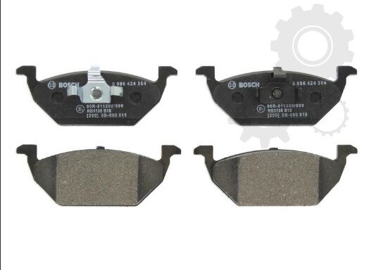 Bosch Bremsbelagsatz Steine Klötze vorn für A1 A3 Golf Passat Bora Caddy Octavia - Flex-Autoteile