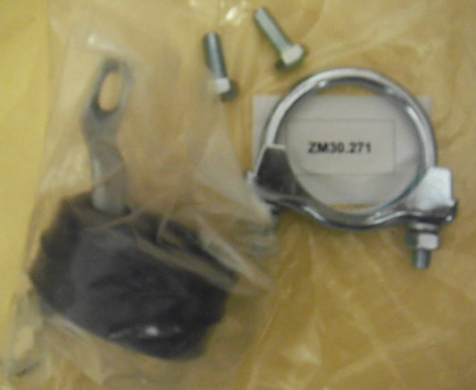 Montage/Anbausatz Auspuff mitte Mittelschalldämpfer für VW Passat 3B 1,6 i 101PS - Flex-Autoteile