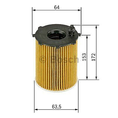 Bosch Ölfilter für BMW 1er E81 E87 116 118 120 123 3er E90 316 318 320 5 E60 520 - Flex-Autoteile