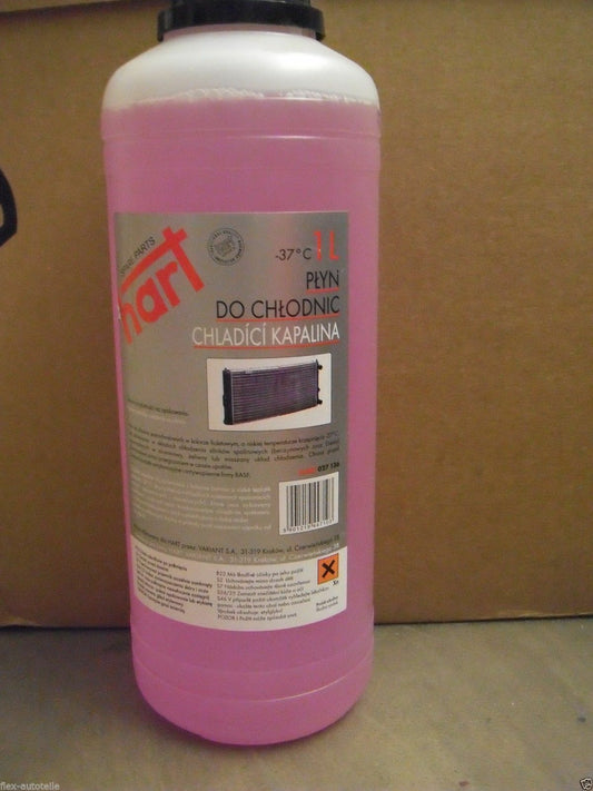 KÜHLERFROSTSCHUTZ KÜHLFLÜSSIGKEIT 1L lila G12+ für VW Ford Audi Seat Alukühler - Flex-Autoteile