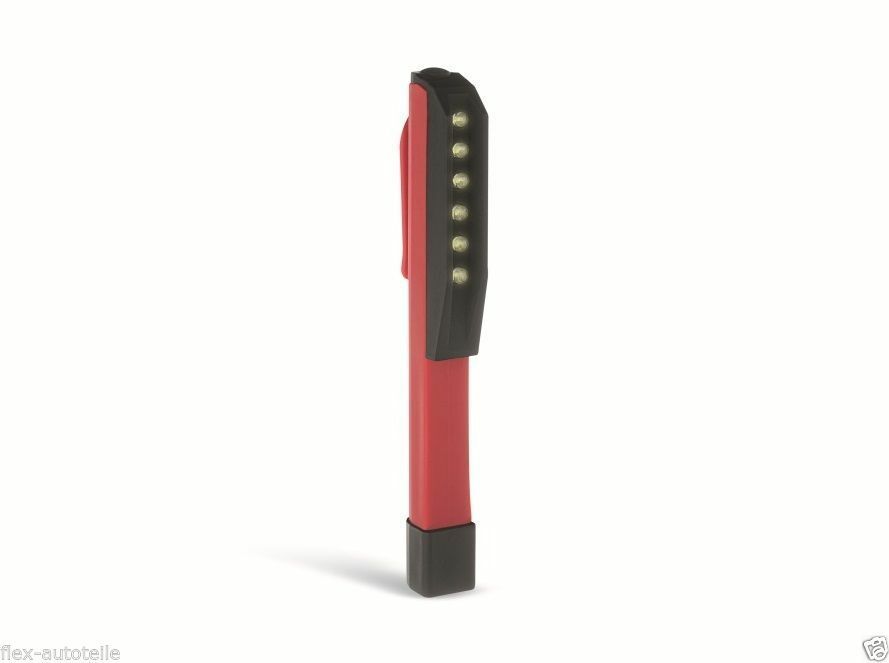 Stick Light 6+1 LED Taschenlampe Notlampe Inspektionslampe Penlight Handlampe - Flex-Autoteile