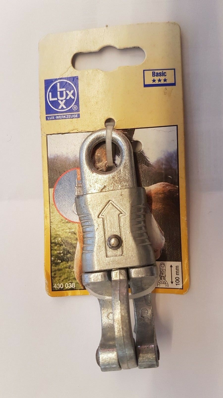 Panikhaken 100mm für Führstrick Karabiener Panikverschluss verzinkt Pferdesport - Flex-Autoteile