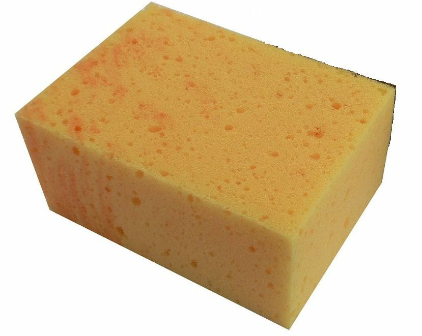 KFZ Reinigung Auto Schwamm Mehrzweck Insekten eckig hohe Saugkraft 15,5x8x10 cm - Flex-Autoteile