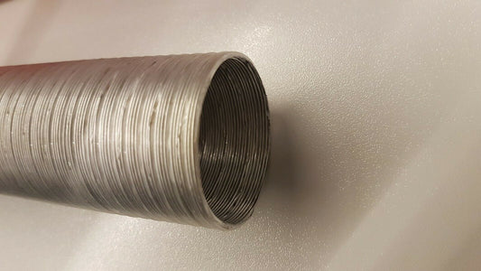 GATES Vorwärmschlauch Ø 38mm 100cm ALU Wärmeleitung Flexschlauch Kfz Luft Ansaug - Flex-Autoteile