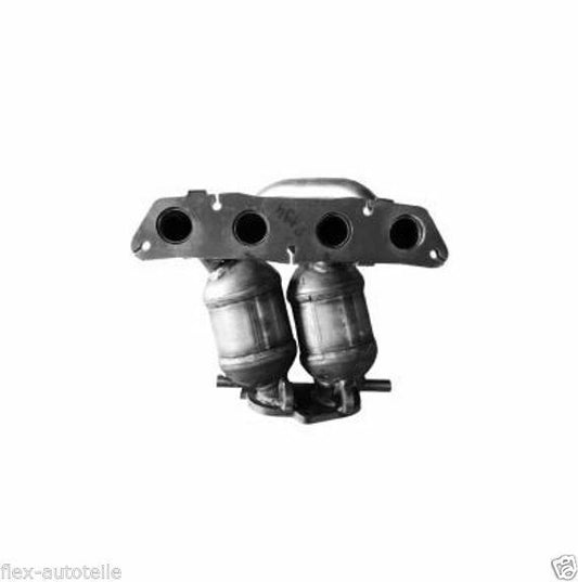 Katalysator Krümmerkat Vorkat für Avensis T22 1.8 16V VVT-i 129PS 1ZZ-FE 00-03 - Flex-Autoteile