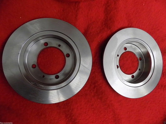 2 Bremsscheiben li+re für Mitsubishi Carisma Space Star Volvo S40 V40 1,3 1,6 - Flex-Autoteile