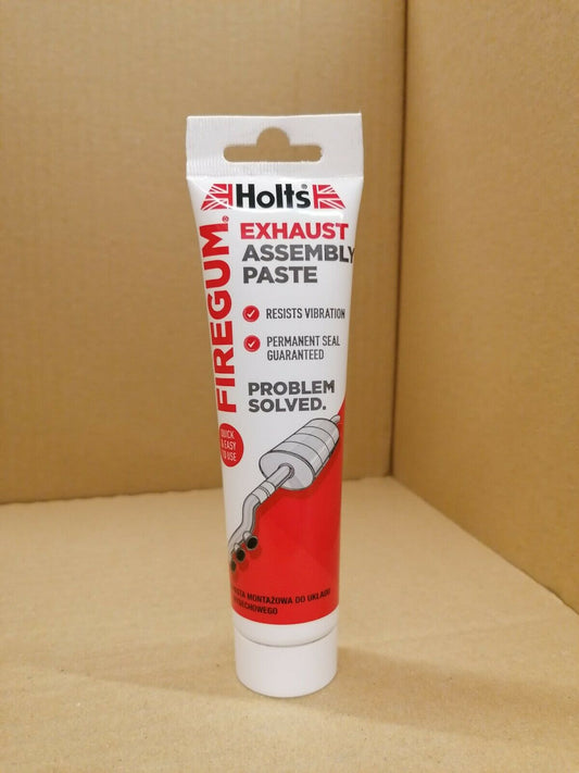 Holts Auspuff Montagepaste Dichtstoff Abgasanlage Firegum 150g - Flex-Autoteile