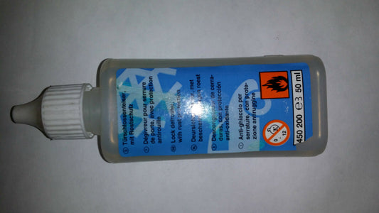 Türschloss Enteiser Defroster Enteiser Schloss Eisfrei 50ml mit Rostschutz - Flex-Autoteile