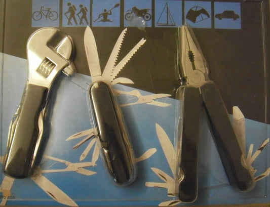 Outdoor Werkzeugset Camping Werkzeugset Multifunktionswerkzeug 3-tlg Multi Tool - Flex-Autoteile