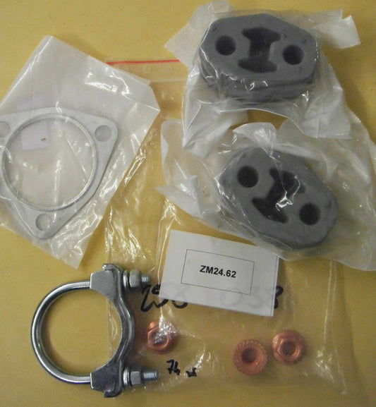 Anbausatz Auspuffrohr Flexrohr Vorderrohr Hosenrohr für Polo 9N 1,2 Skoda Fabia - Flex-Autoteile