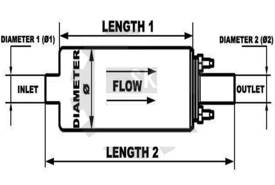 Benzin- Kraftstoffförderpumpe für VW T3 Alfa BMW Opel Seat Fiat Peugeot Citroen - Flex-Autoteile