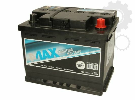 Car battery starter battery 12V 60AH for Jaguar Skoda Opel Nissan BMW VW  Toyota - Flex Auto parts – Flex-Autoteile