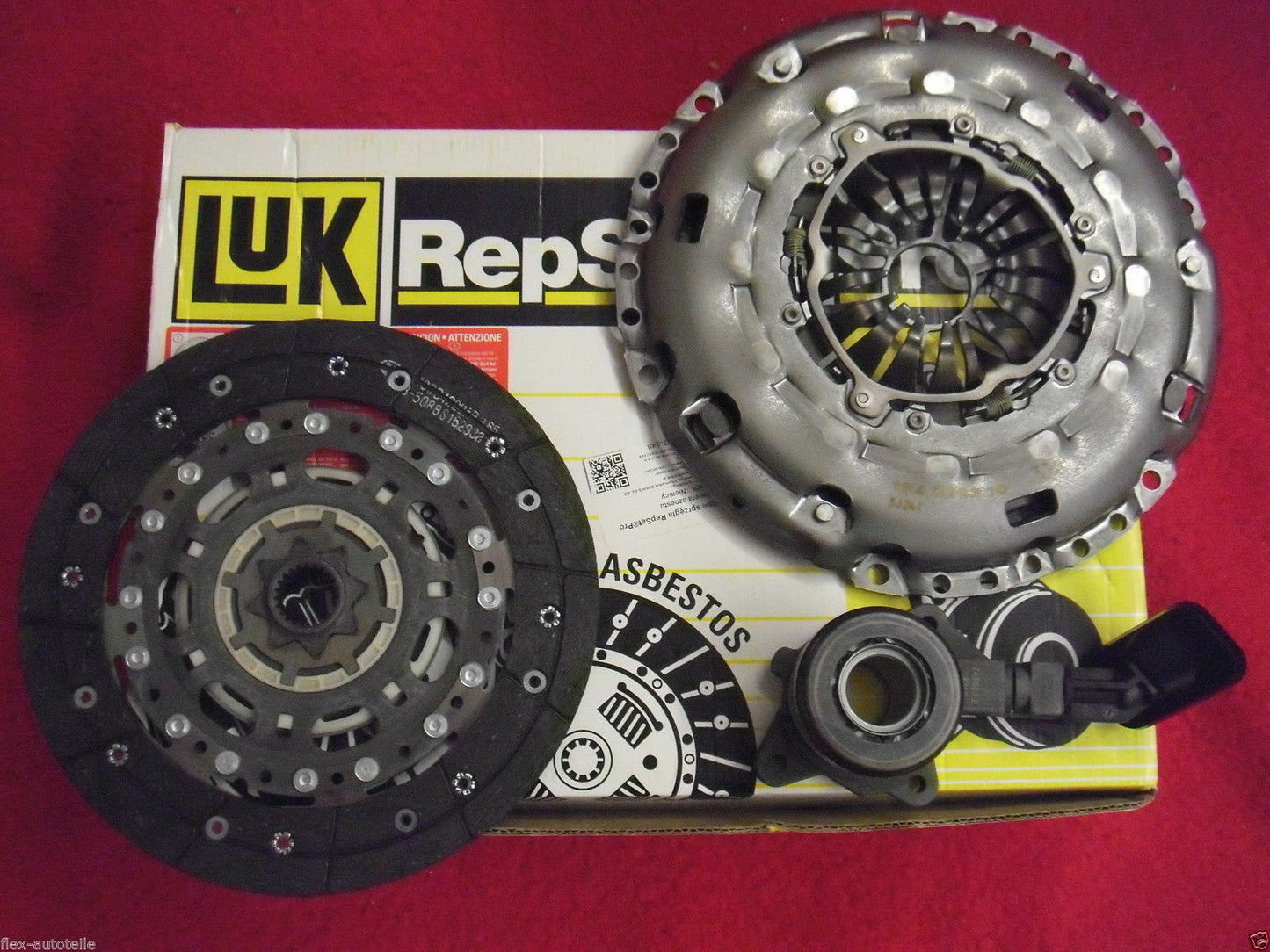 LUK Kupplung Kupplungskit Kupplungssatz für Jumper Ducato Boxer 3,0 140 150 160 - Flex-Autoteile