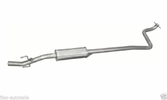 Mittelschalldämpfer Mitteltopf Auspuff mitte für Toyota Yaris 1,0 16V 99-05 - Flex-Autoteile