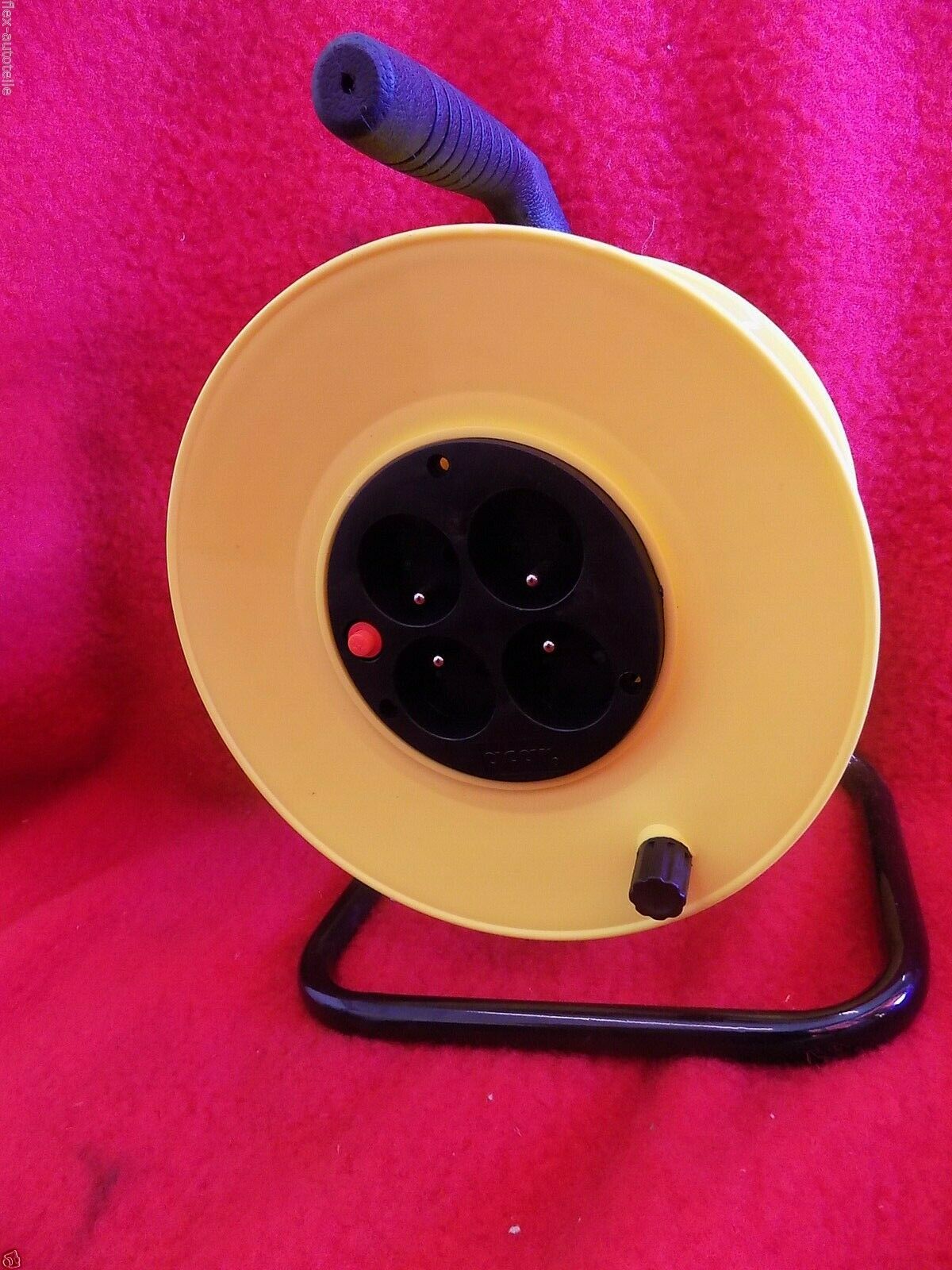 Kabeltrommel 40m 50m Schutzkontakt 230V Ohne Kabel Gehäuse Überlastungsschutz - Flex-Autoteile