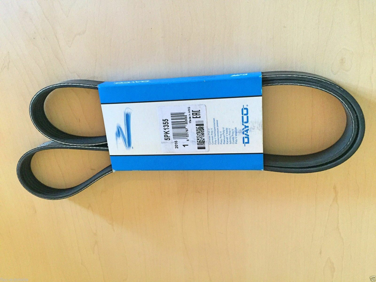 Keilrippenriemen Dayco 5PK1355 für Opel Astra G H Corsa Mazda Chevrolet Suzuki - Flex-Autoteile