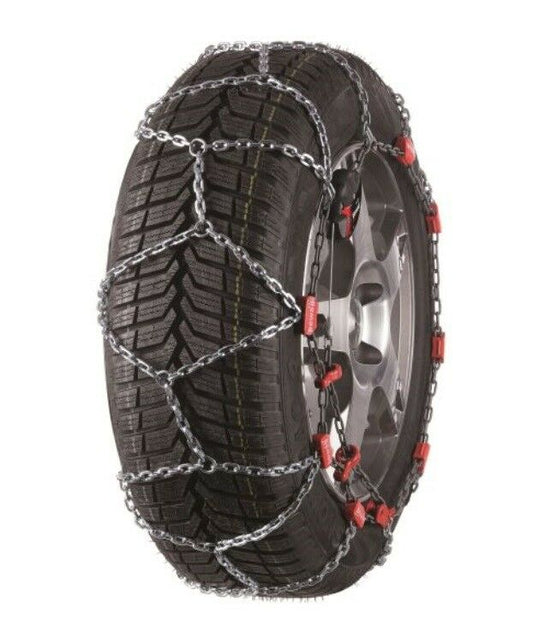 Schneeketten Edelstahl 215/55 R17 225/50 R17 195/75 R16 215/60 R16 225/55 R16 - Flex-Autoteile