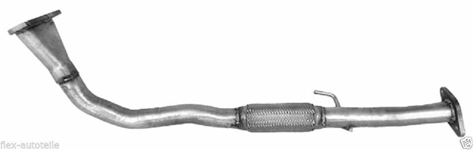Hosenrohr Flexrohr Vorderrohr Abgasrohr Auspuff für Fiat Doblo 1,9 D 223 A6.000 - Flex-Autoteile