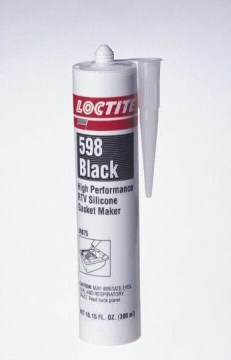 Loctite SI598 Dichtmasse Silikon Abdichtung Flächendichtung Motor Schwarz 300ml - Flex-Autoteile