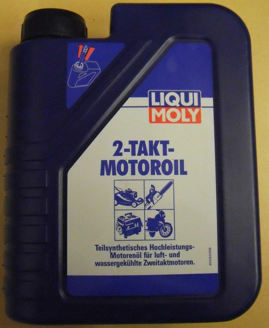 LIQUI MOLY 20459 2-Takt-Motoröl Mischöl 1L Mofa Mopet Roller Motorrad Kettensäge - Flex-Autoteile