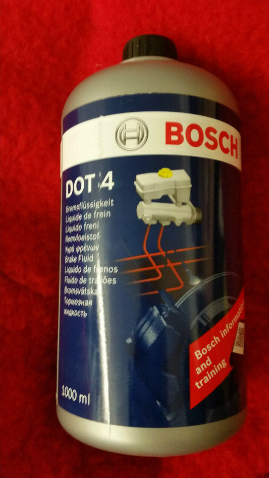 BOSCH Bremsflüssigkeit 1L DOT4 1987479107 für VW BMW OPEL Audi Mercedes Skoda - Flex-Autoteile
