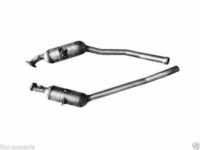 Kat Katalysator Krümmer Hosenrohr links+rechts für Mercedes M-Klasse ML500 W164 - Flex-Autoteile