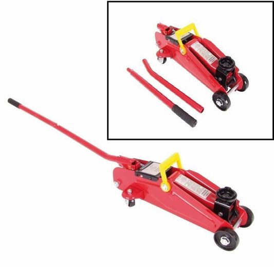 Hydraulischer Rangierwagenheber 135mm 320mm 2t Rollbar Werkstatt PKW KFZ 2000KG - Flex-Autoteile