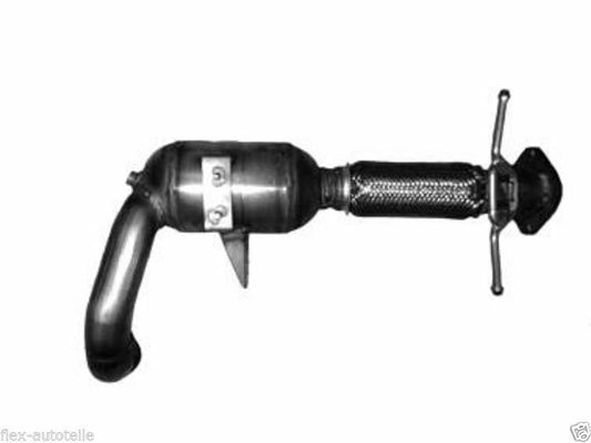 Katalysator Hosenrohr Flexrohr für Ford Focus Mondeo Galaxy S-Max 2,0 2,2 TDCI - Flex-Autoteile