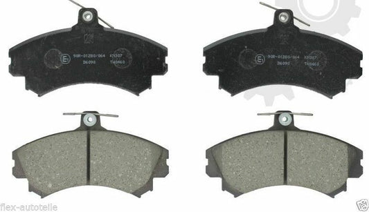 Bremsbelagsatz für Scheibenbremse vorn Bremssteine für Carisma Spacestar V40 S40 - Flex-Autoteile