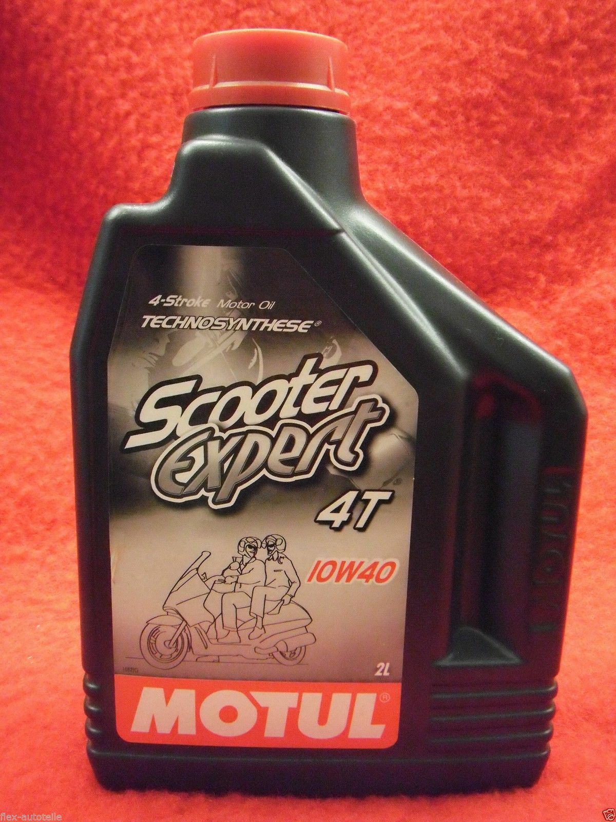 MOTUL 2L 105960 Scooter Expert 4T 4-Takt-Motoröl 10W40 Roller Mopet Motorrad - Flex-Autoteile