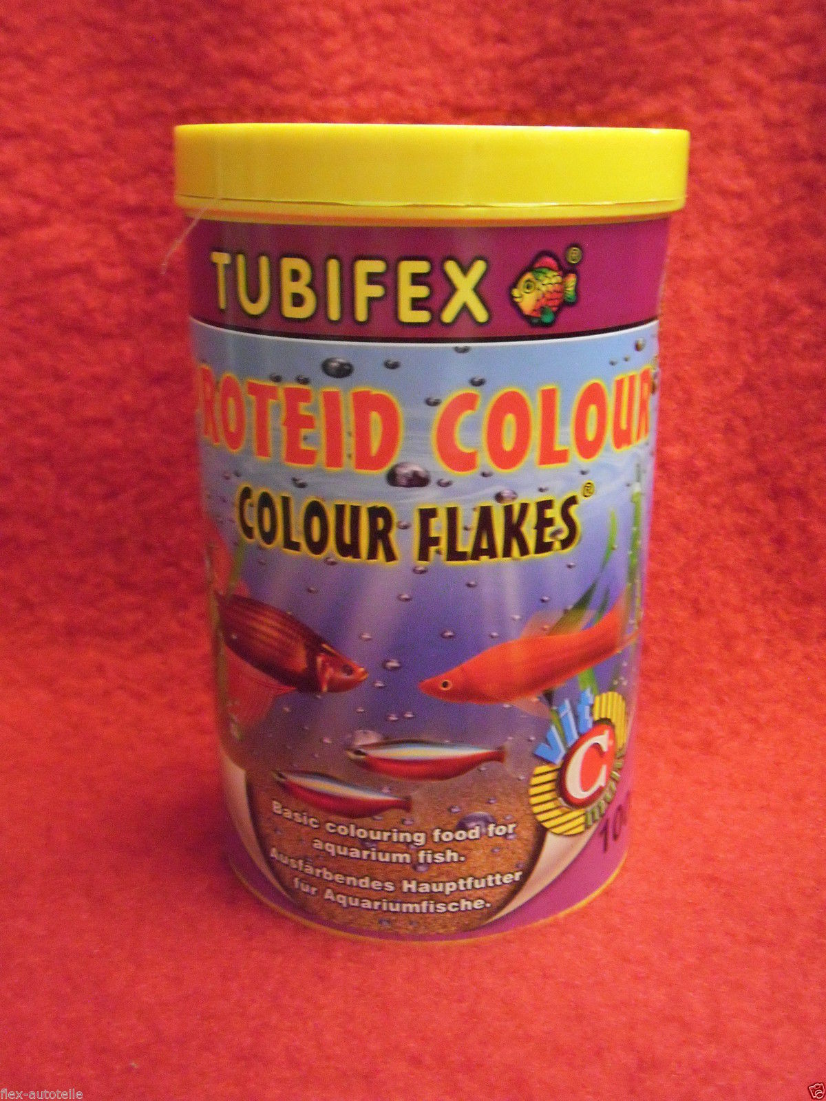 1Ll Tubifex Colour Flakes Hauptfutter Fischfutter Aquafutter Zierfisch - Flex-Autoteile