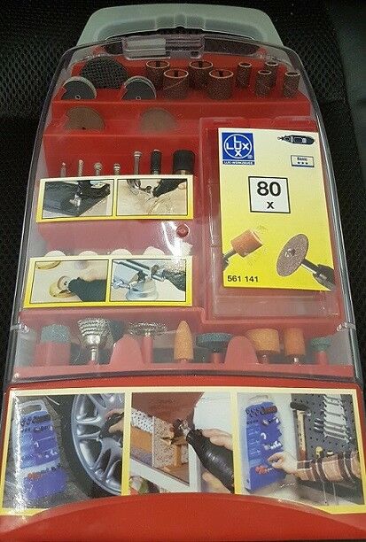 Mini Schleifer Set 80- teilig Mikro Multifunktionswerkzeug Gravieren Mikro Lux - Flex-Autoteile